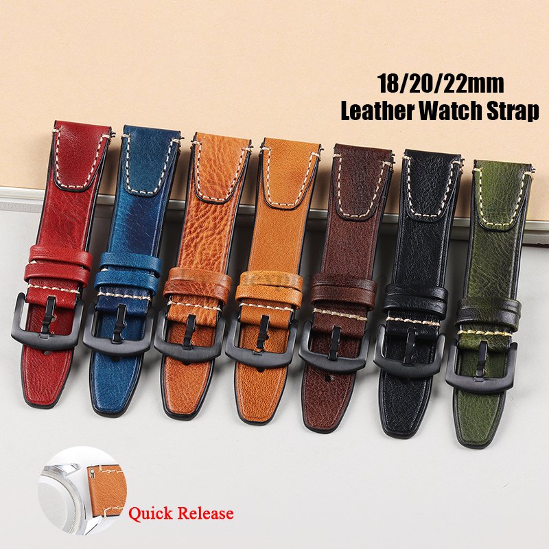 Watches Rolex Smartwatch - 18/20/22mm Universal Retro Watchband for Seiko