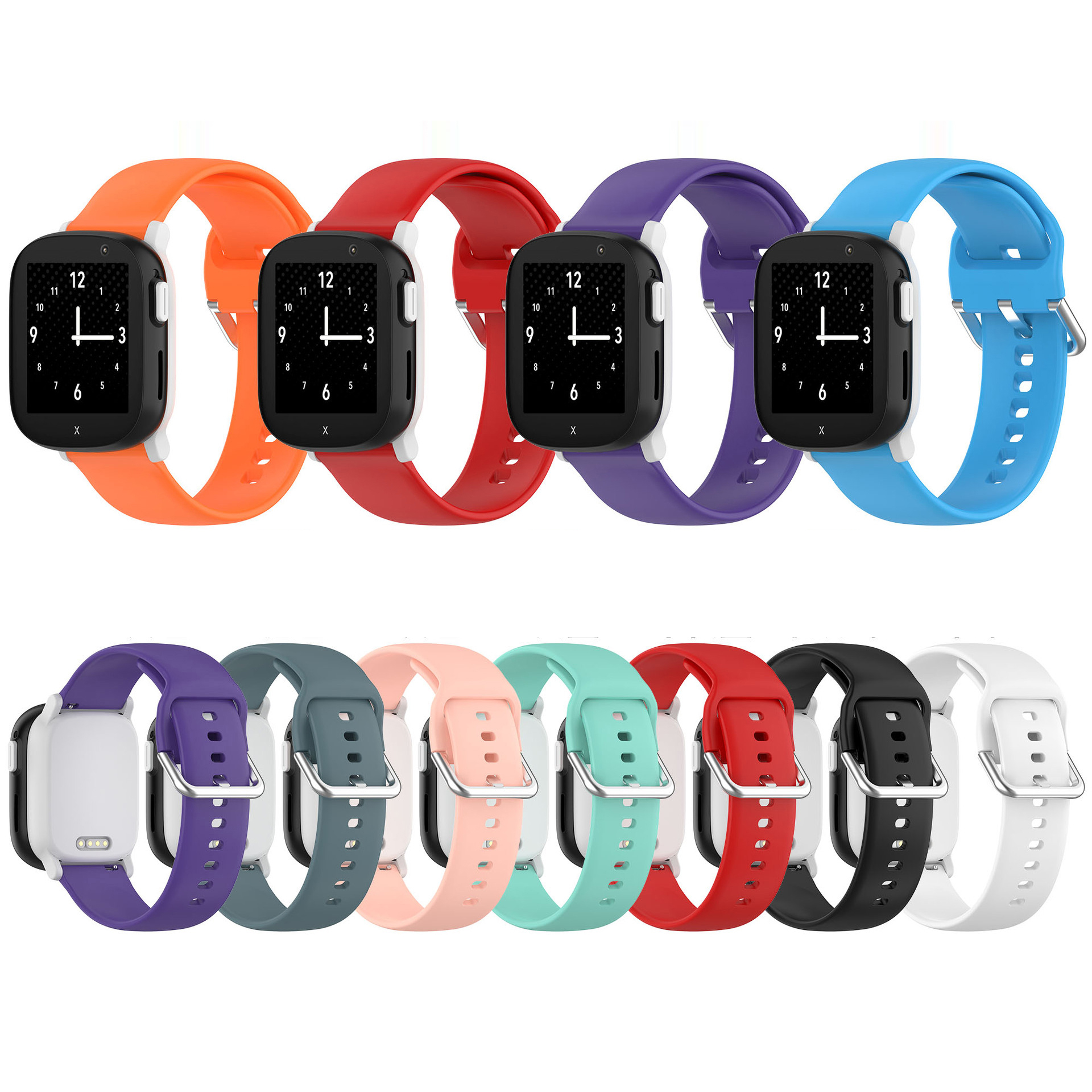 Smartwatch Watches Kids - 20mm Silicone Child Smartwatch Wrist Band