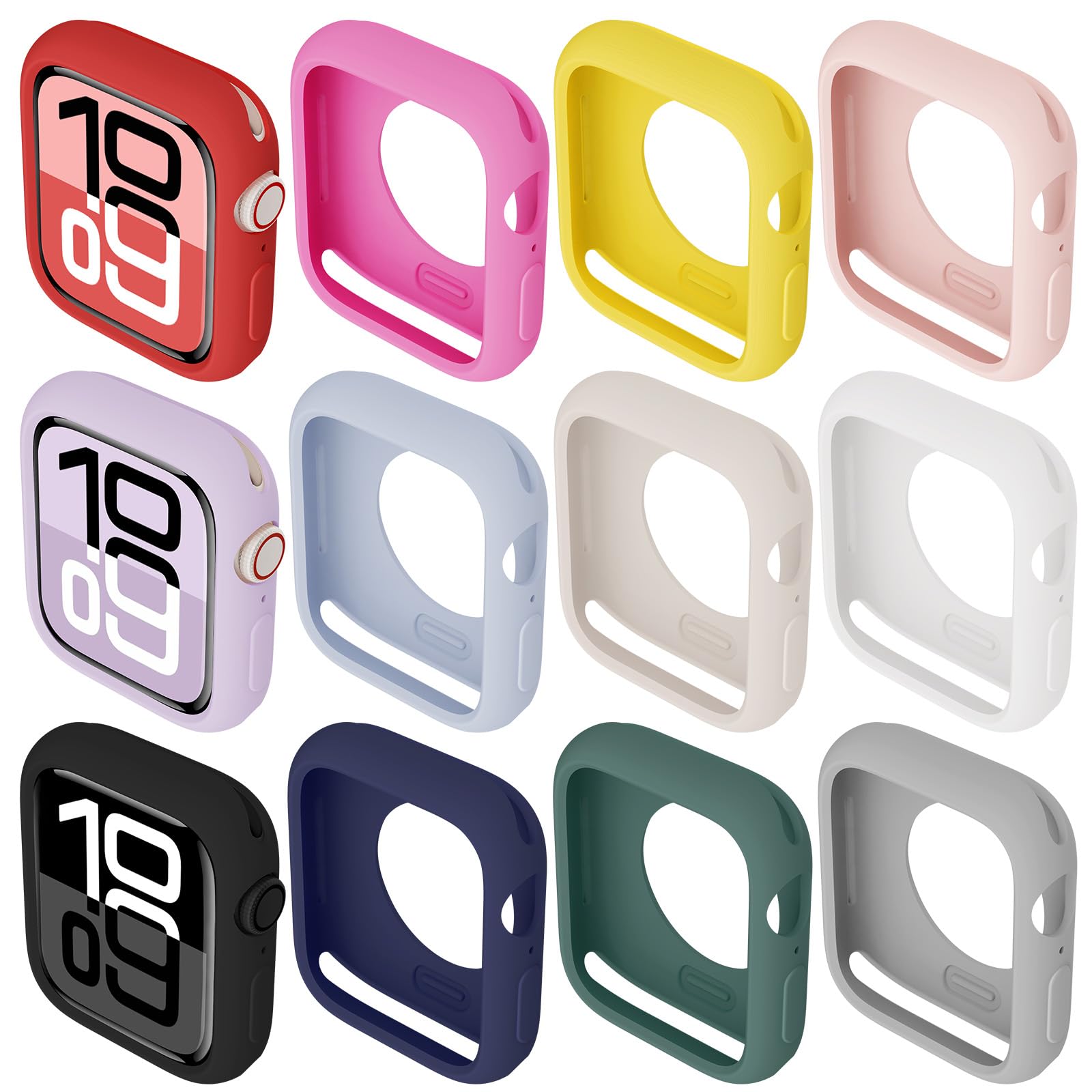 Iwatch Smartwatch Series 7 - Soft Cover For Apple Watch case