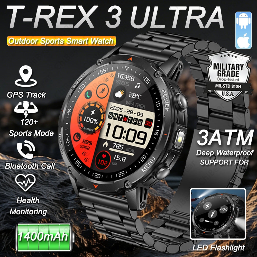 Smartwatch Watches With Bluetooth - 2026New 1400mAh Large Battery SmartWatch Men