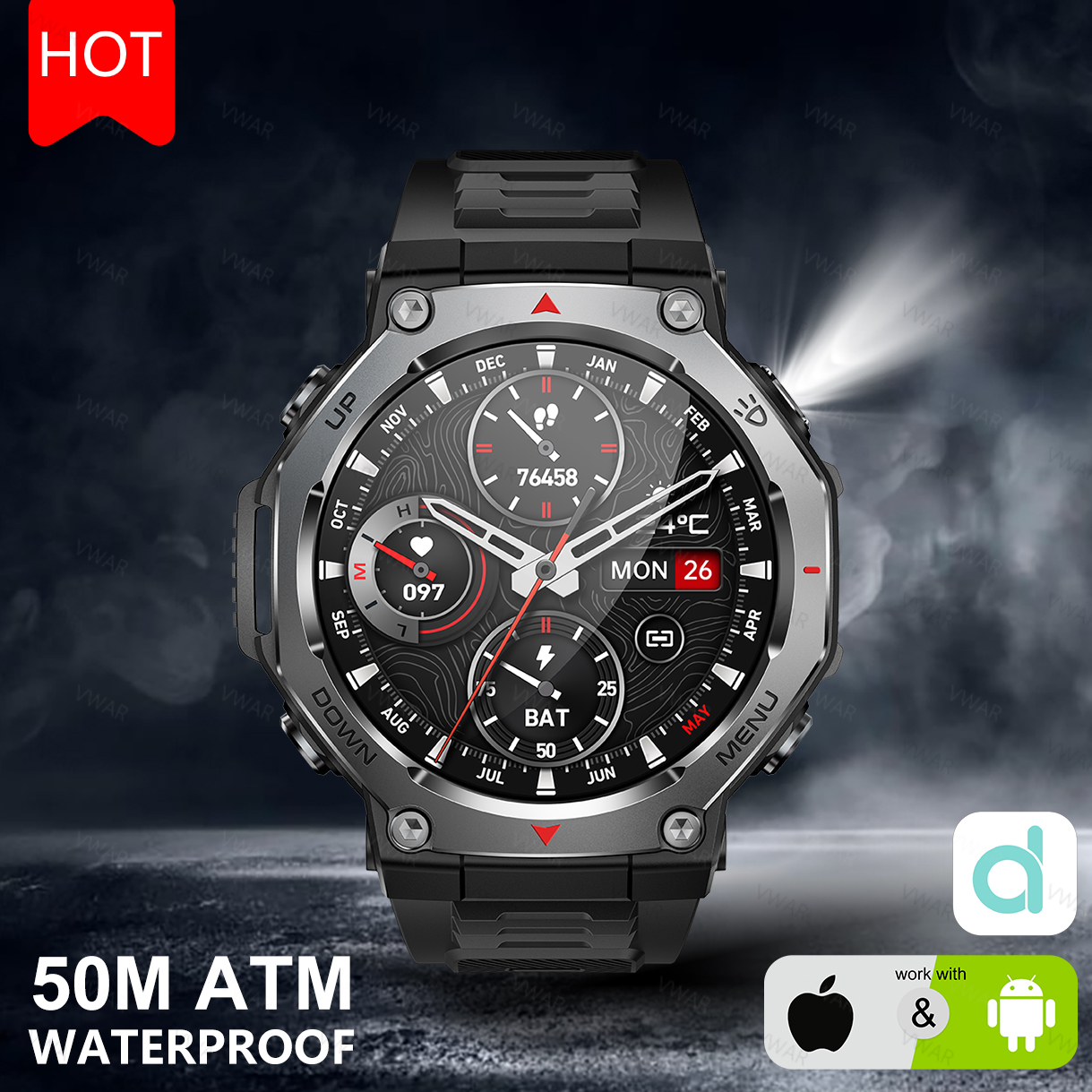 Watch Vs Amazfit - 2025 New For Xiaomi Military Grade