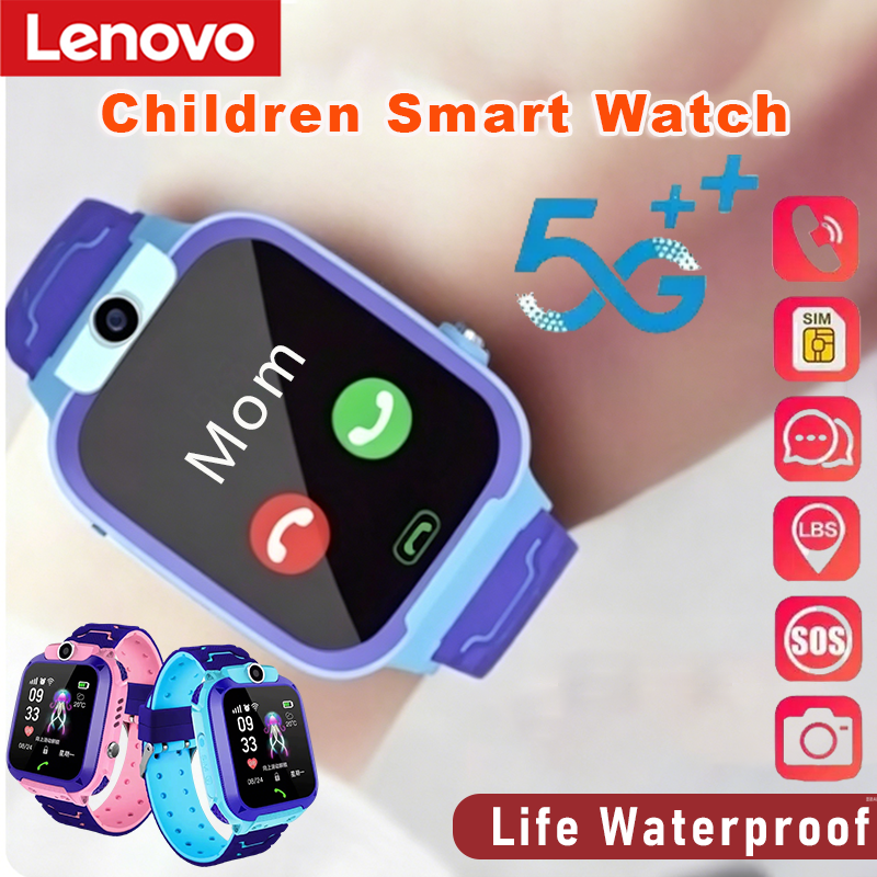 Smartwatch Watches Kids - Lenovo 2026 5G Waterproof Smart Watch