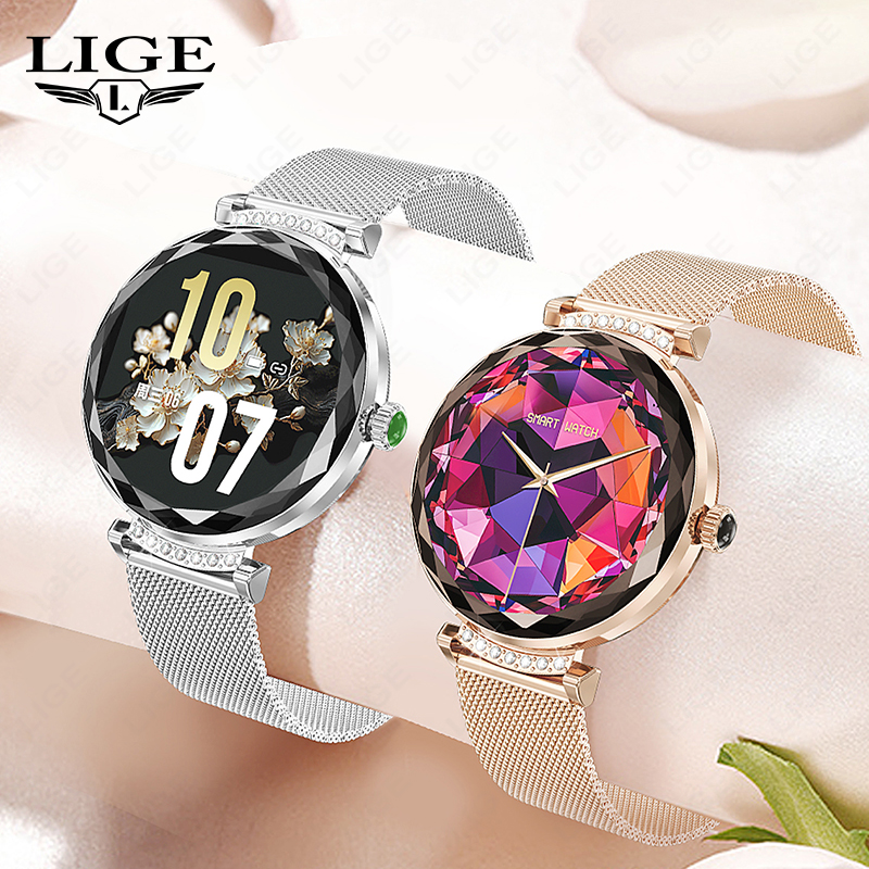 Smartwatch Luxury Watches For Women - LIGE 1.19
