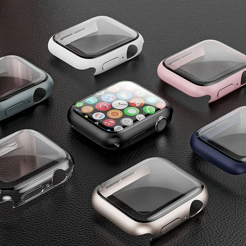 Tempered Glass+cover For Apple - Iwatch Smartwatch Series 7 recensie en prijs