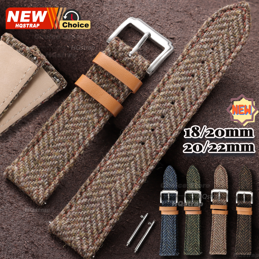 18mm 20mm 22mm Tweed Nylon Str - Watches Rolex Smartwatch recensie en prijs
