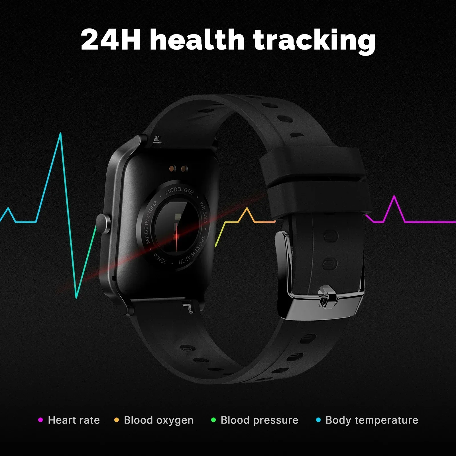 MOES Smart Watch Alexa Built-i - Watch Iwo recensie en prijs