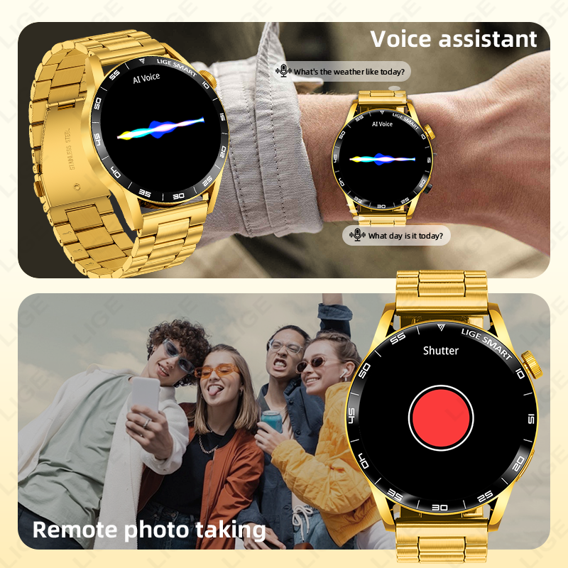 LIGE Luxury Men Sport Smart Wa - Smartwatch Luxury Watches For Women recensie en prijs