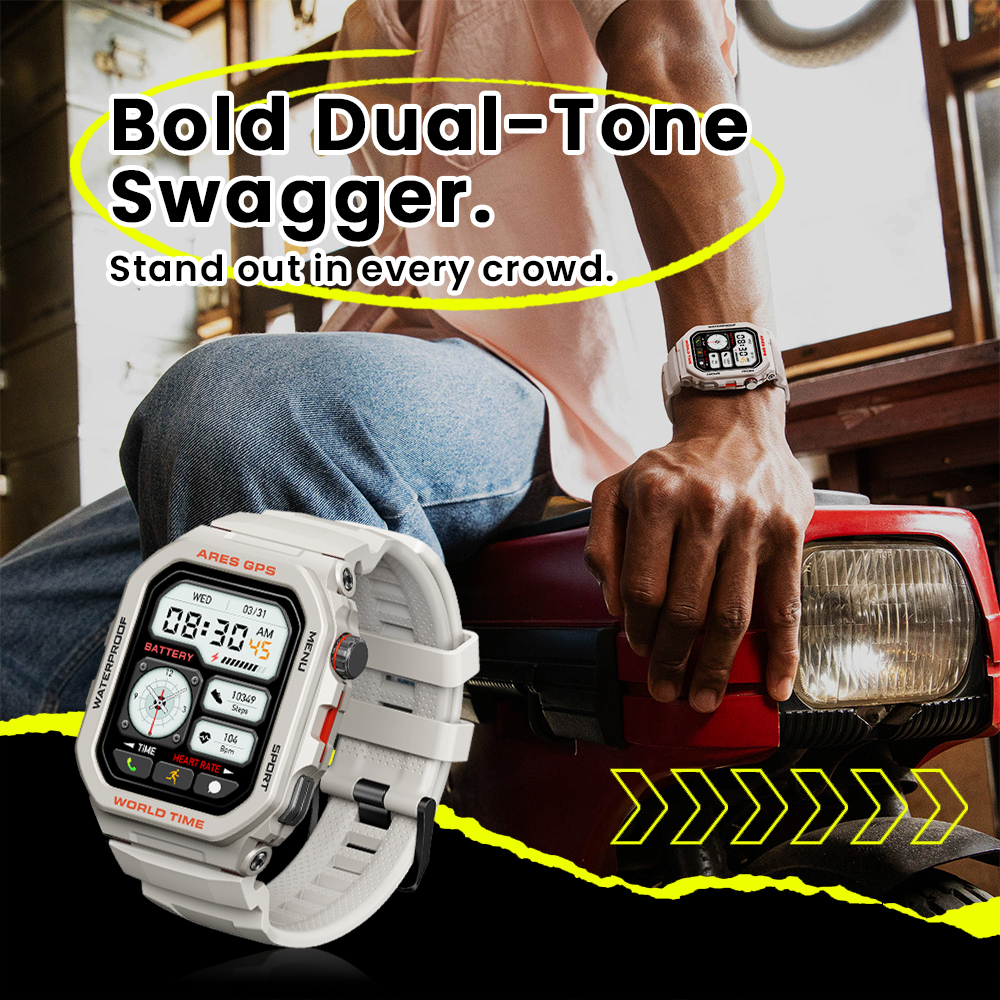 New Zeblaze Ares GPS Smart Wat - Watch Iwo recensie en prijs
