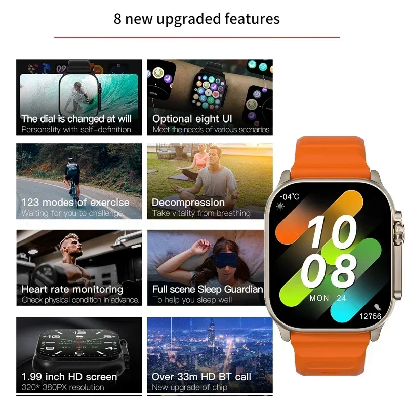 Hello Watch 5+ Smart Watch Wat - Smartwatch Watches With Bluetooth recensie en prijs