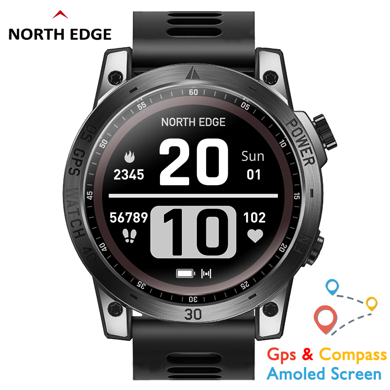 NORTH EDGE Cross Fit 3 GPS Wat - Smartwatch Watches For Men Digital recensie en prijs