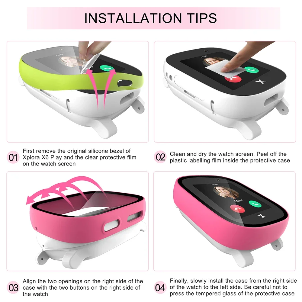 Case for Xploar X6 Play Kids S - Smartwatch Watches Kids recensie en prijs