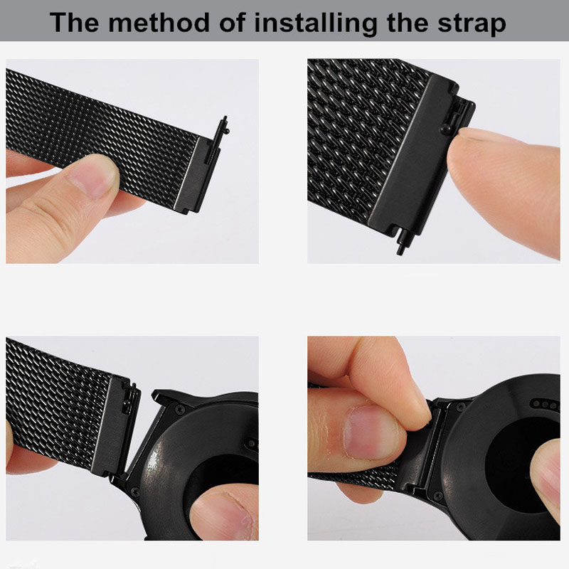 18MM Milanese Loop Strap For F - Fossil Watches Smartwatch Gen 3 recensie en prijs