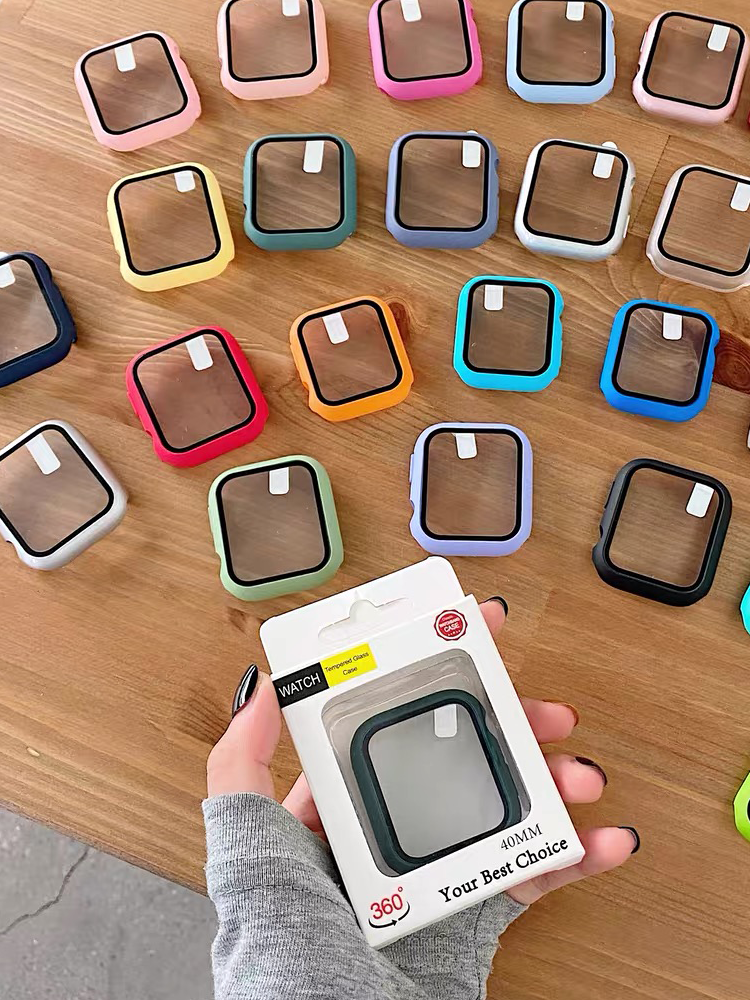 Tempered Glass+Case For Apple  - Iwatch Smartwatch Series 7 recensie en prijs