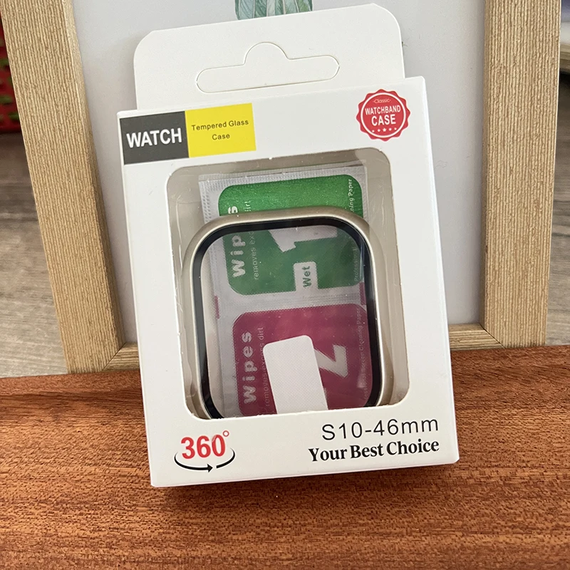 Tempered Glass+Case For Apple  - Iwatch Smartwatch Series 7 recensie en prijs