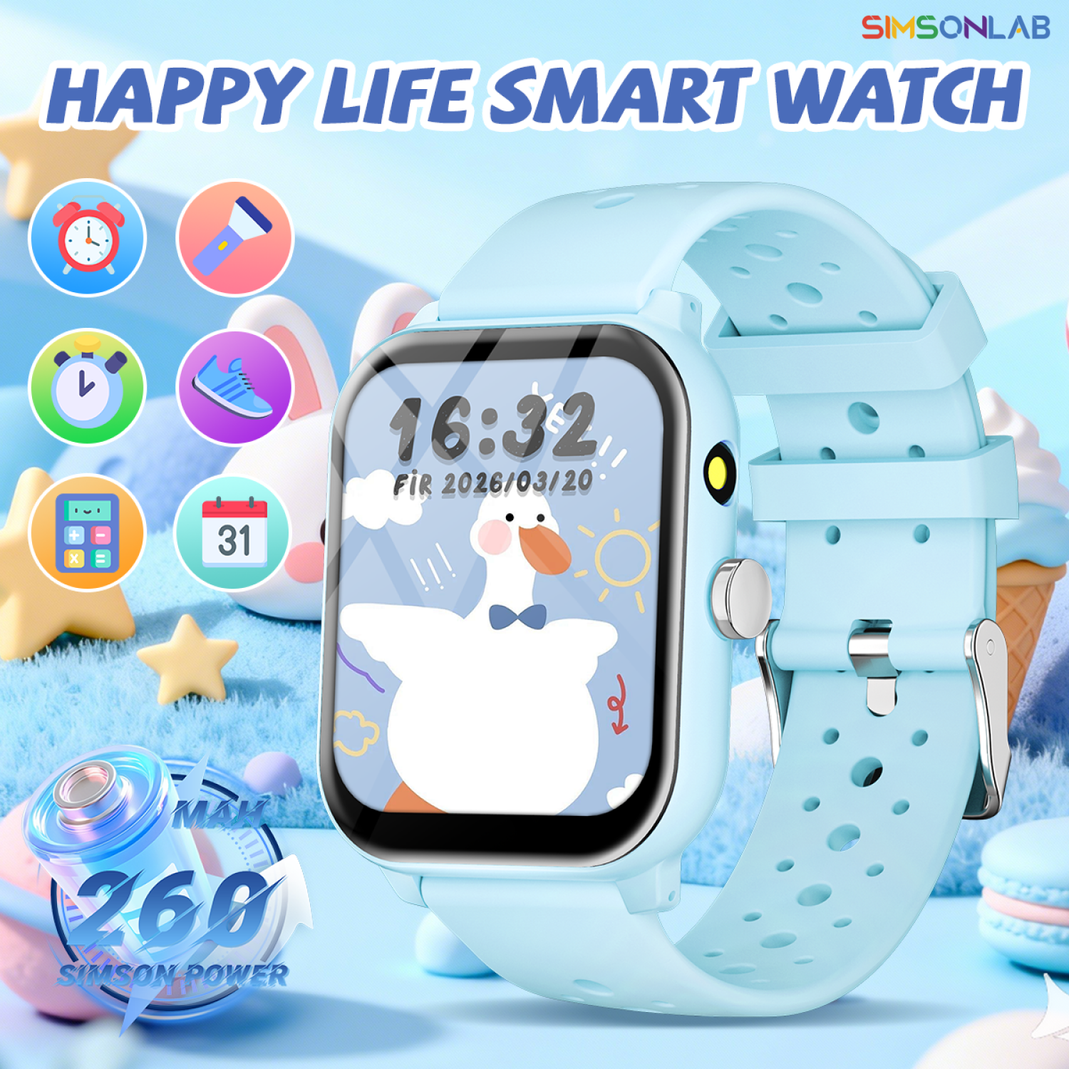 2026 New Kids Smart Watch For  - Smartwatch Watches For 12 Year Old Boy recensie en prijs