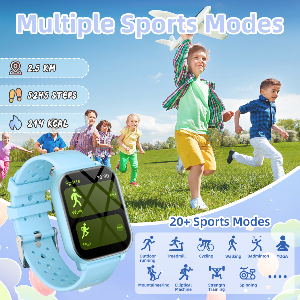 2026 New Kids Smart Watch For  - Smartwatch Watches For 12 Year Old Boy recensie en prijs