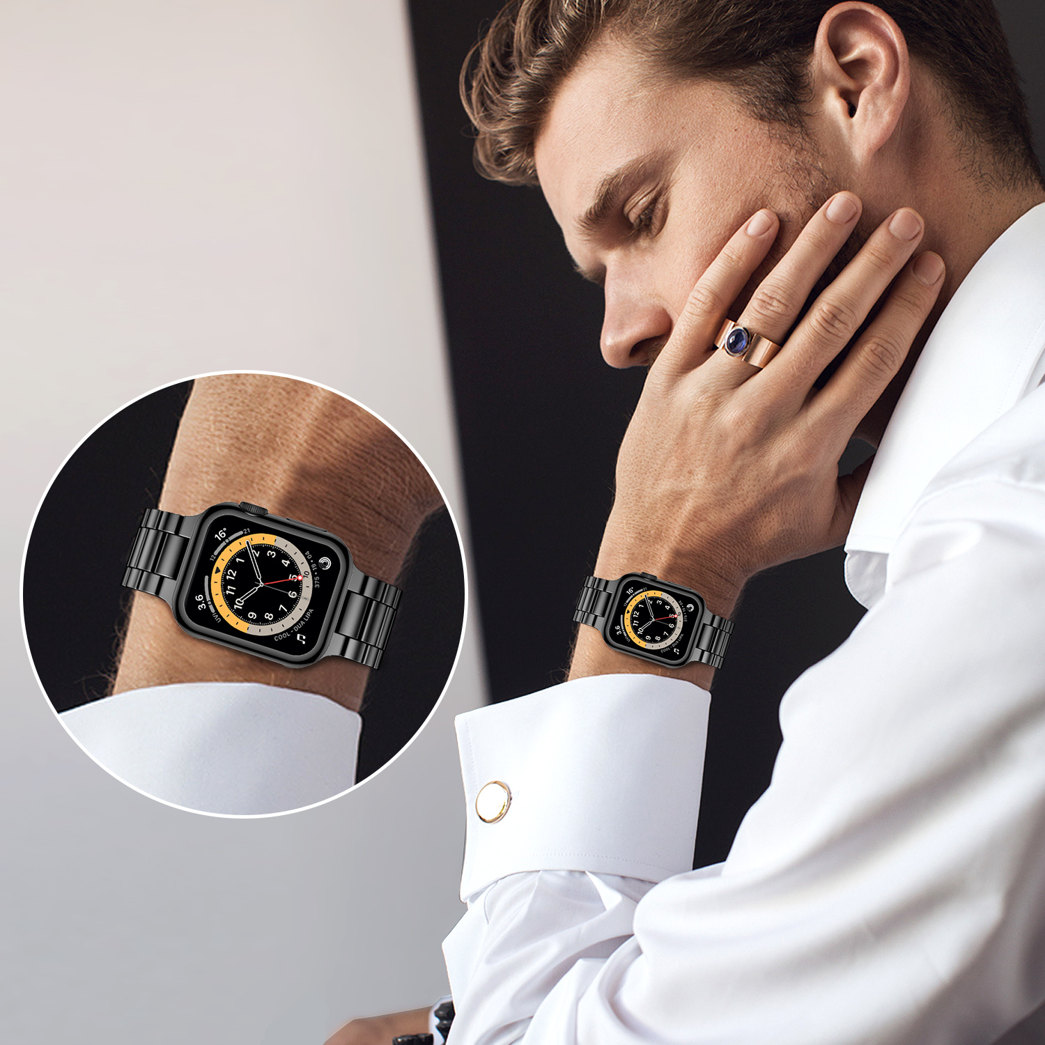 Stainless Steel Strap For Appl - Smartwatch Luxury Watches For Women recensie en prijs