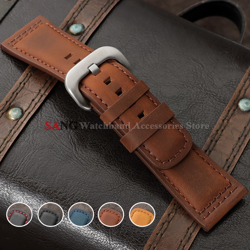28mm Vintage Leather Watchband - Watches Rolex Smartwatch recensie en prijs