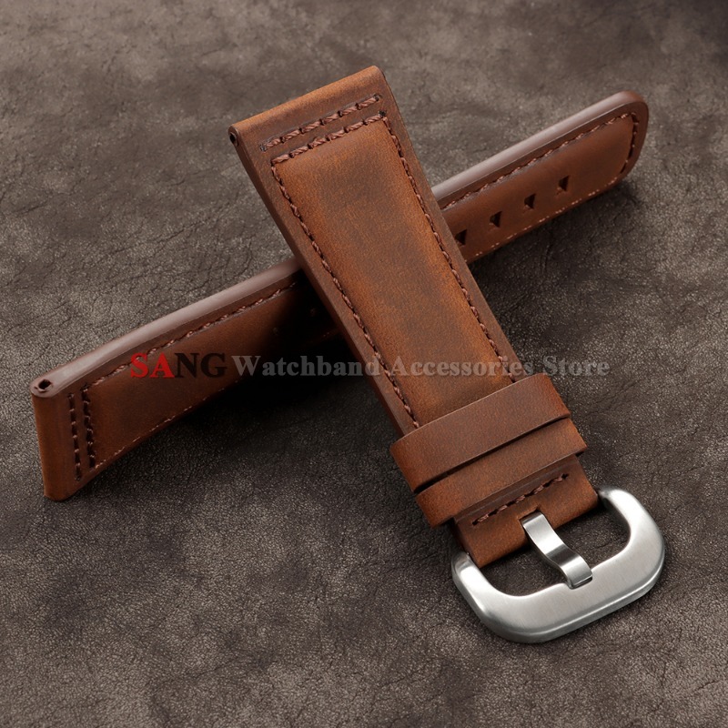 28mm Vintage Leather Watchband - Watches Rolex Smartwatch recensie en prijs