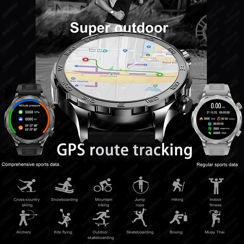New GPS Track Smart Watch Men  - Smartwatch Watches With Bluetooth recensie en prijs