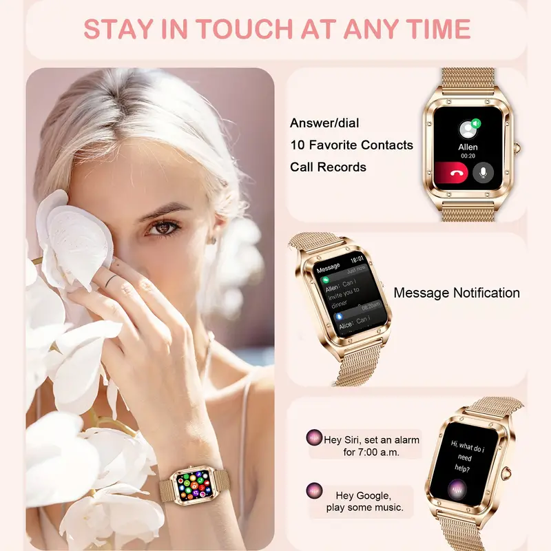 1.57inch Women's Smart Watch W - Smartwatch Watches That Connect To Iphone recensie en prijs