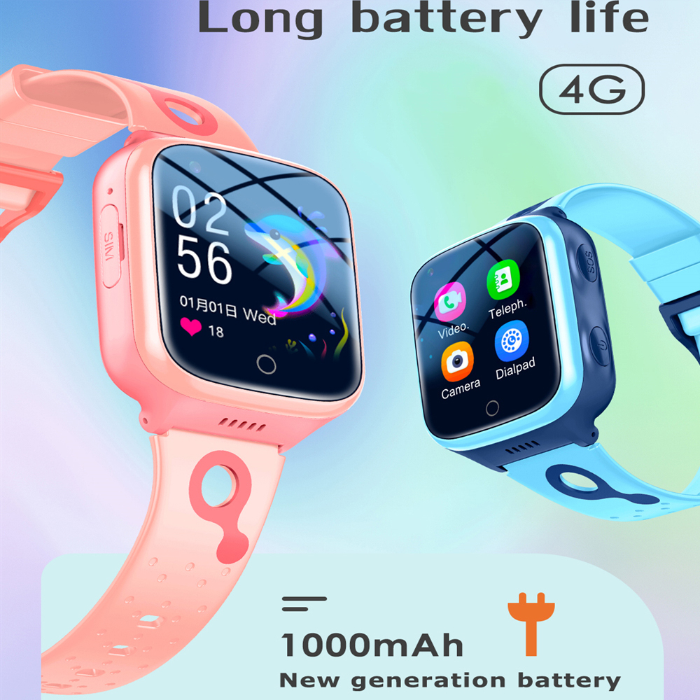 Hot 4G Kids Smartwatch 1000 Ma - Smartwatch Watches For 12 Year Old Boy recensie en prijs