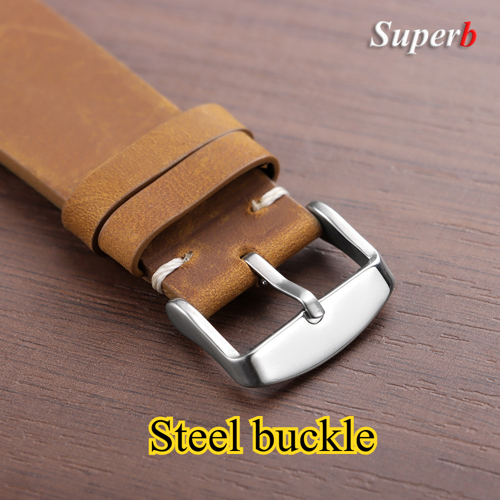 Stitching Cowhide Leather Brac - Watches Rolex Smartwatch recensie en prijs