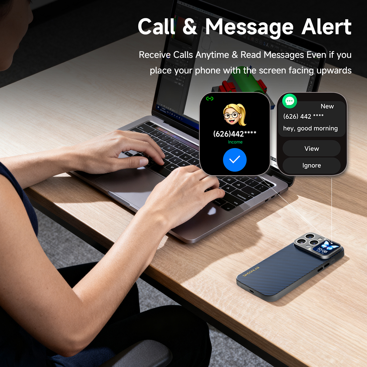 New Smart Phone Case for iPhon - Smartwatch Watches That Connect To Iphone recensie en prijs