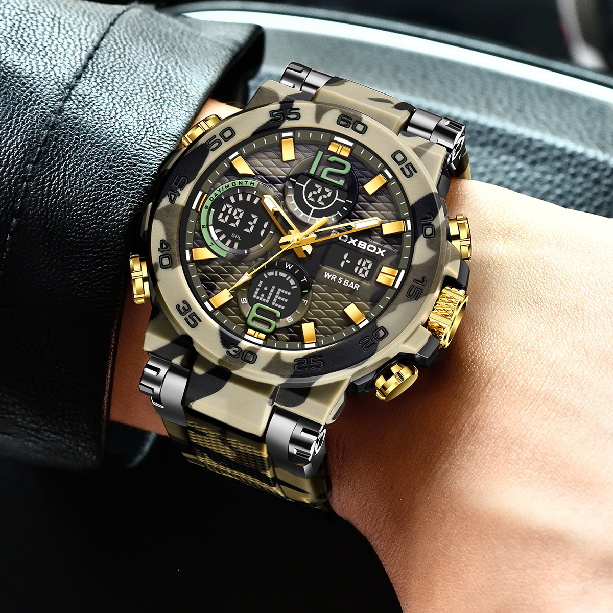 LIGE Electronic Men's Wristwat - Smartwatch Watches For Men Digital recensie en prijs