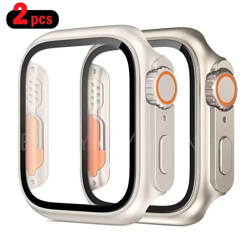 2PCS Tempered Glass+Cover For  - Iwatch Smartwatch Series 7 recensie en prijs