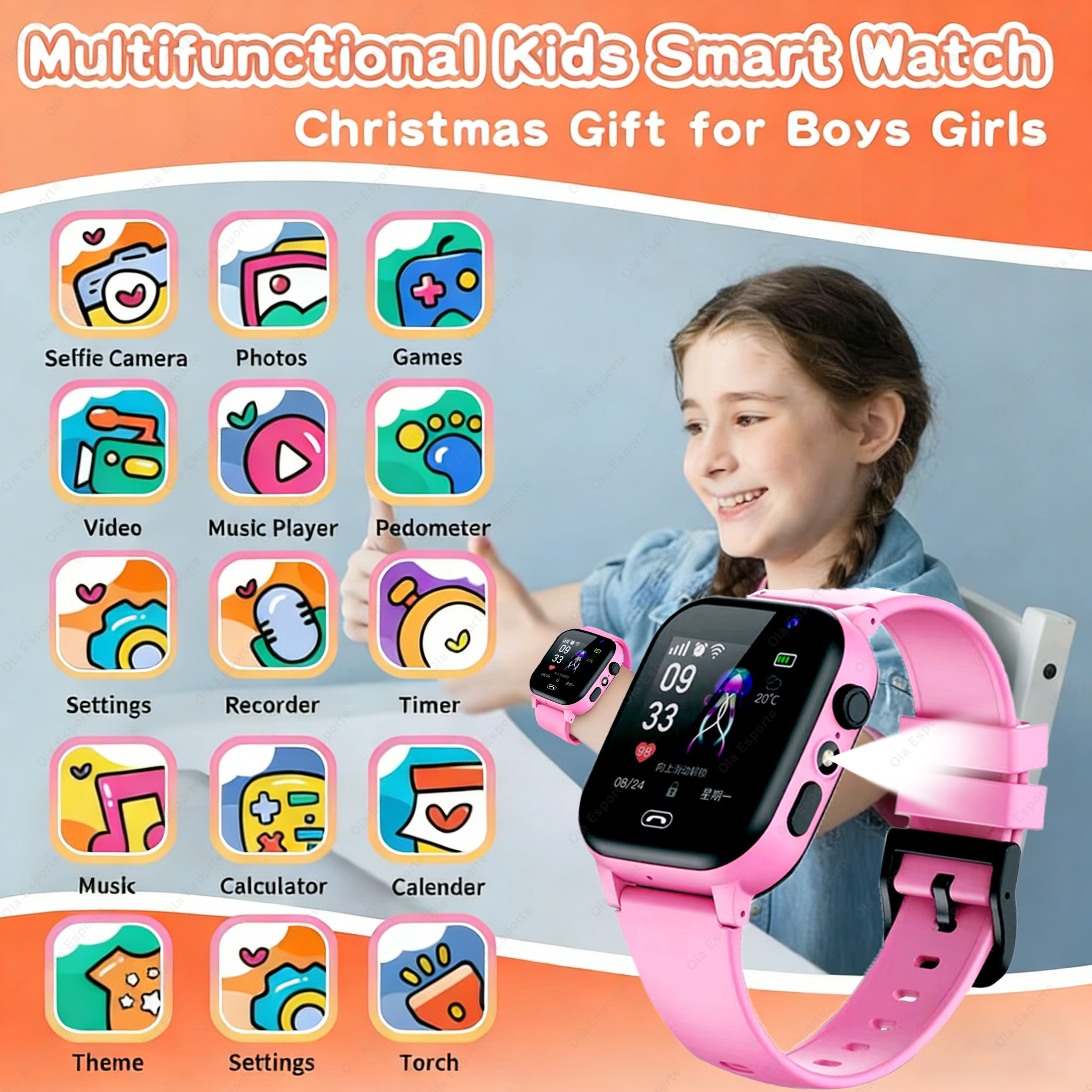 Children's Smartwatch Boy and  - Smartwatch Watches For 12 Year Old Boy recensie en prijs