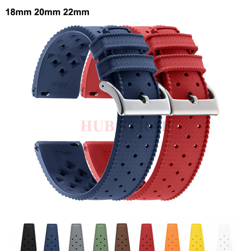 18mm 20mm 22mm Tropical Silico - Watches Rolex Smartwatch recensie en prijs