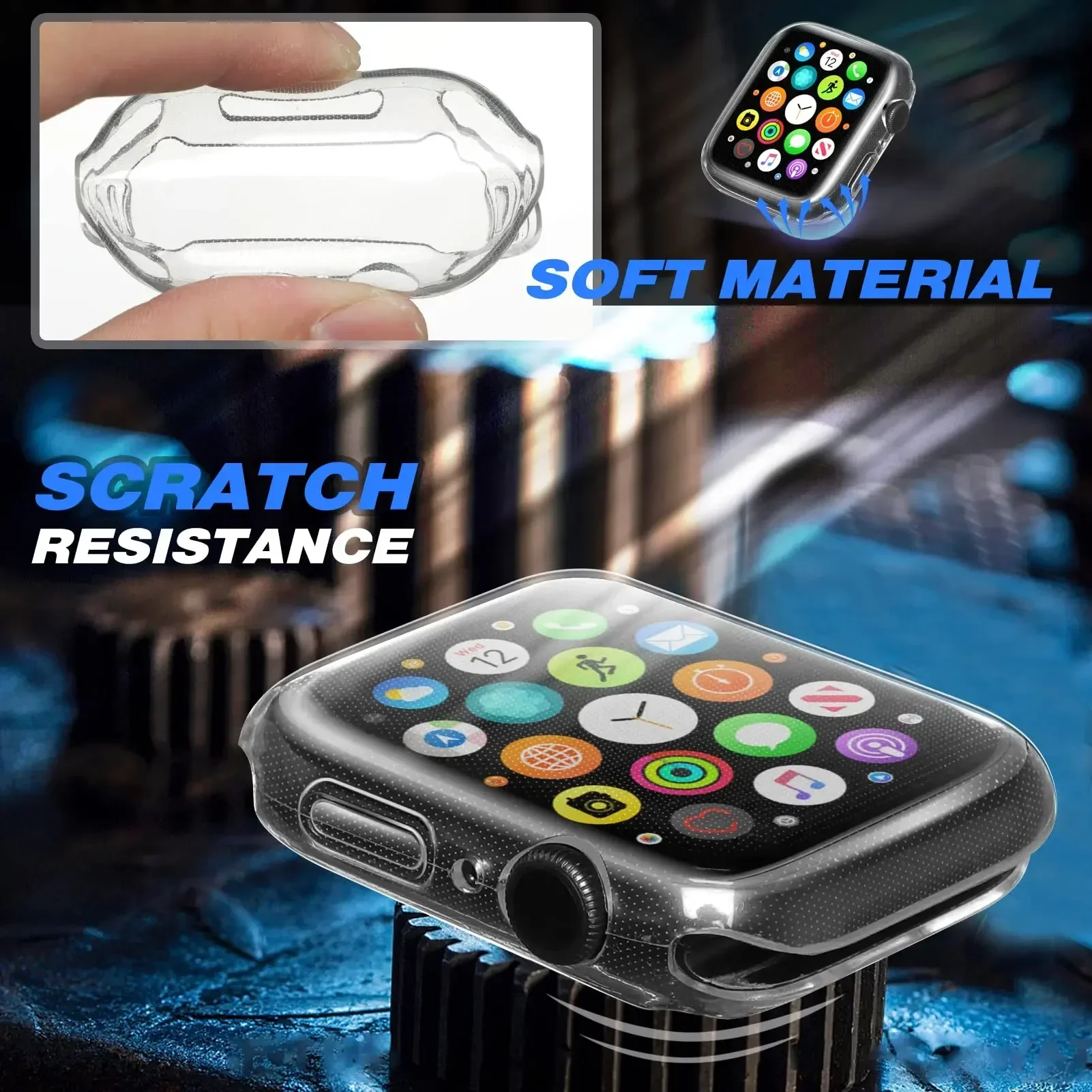 Cover For Apple Watch Case 44m - Iwatch Smartwatch Series 7 recensie en prijs