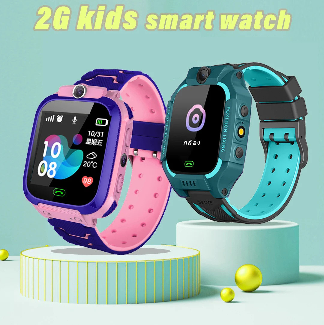 Q12 Kids Smart Watch 2G SOS Ca - Smartwatch Digital Watches For Kid Boy recensie en prijs