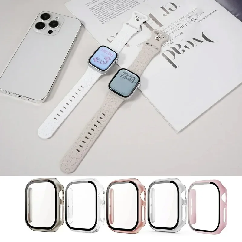 Glass+Case+Strap for Apple Wat - Iwatch Smartwatch Series 7 recensie en prijs