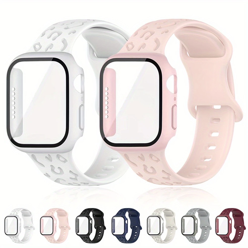 Glass+Case+Strap for Apple Wat - Iwatch Smartwatch Series 7 recensie en prijs
