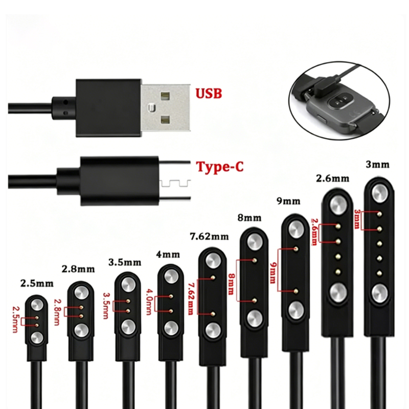 1PCS 2Pin 4Pin For Smartwatch  - Smartwatch Watches Kids recensie en prijs