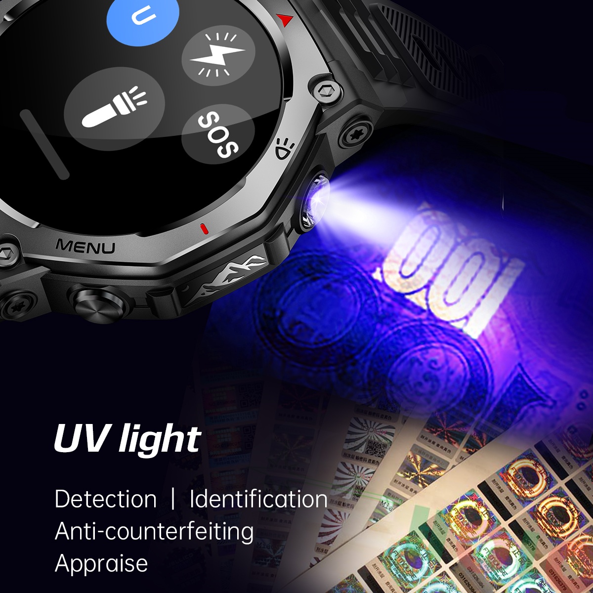 For Android IOS New AMOLED Sma - Watch Vs Amazfit recensie en prijs