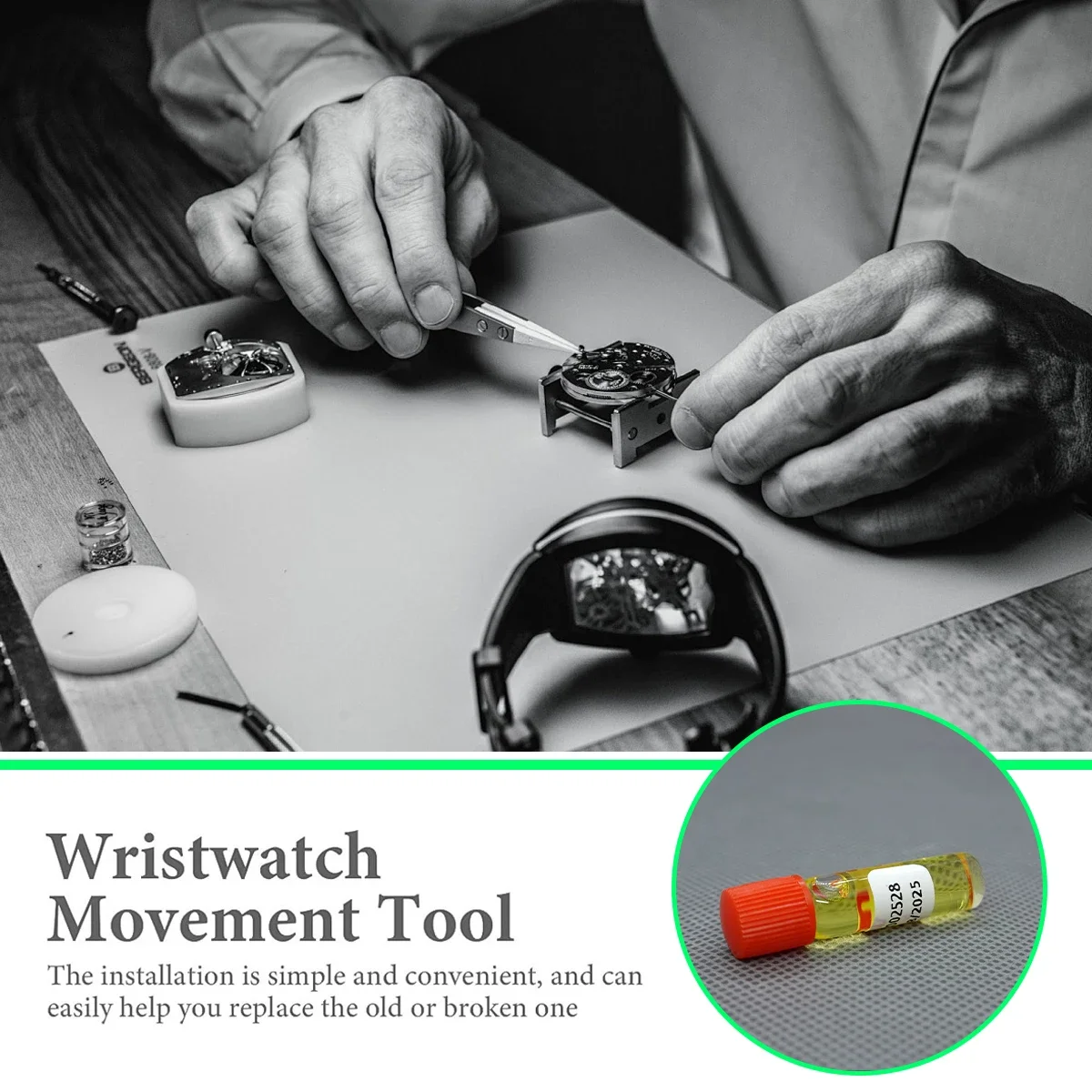 1Pc For 8000/4 Watch Oil Speci - Watch Lubricant Oil recensie en prijs