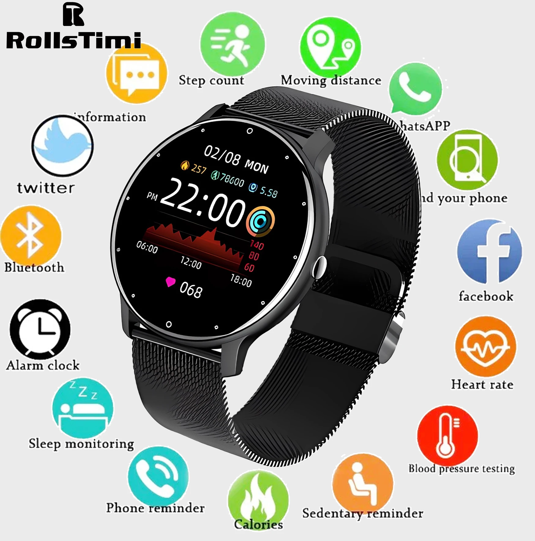 Smart Watch Men Bluetooth Call - Watch Iwo recensie en prijs