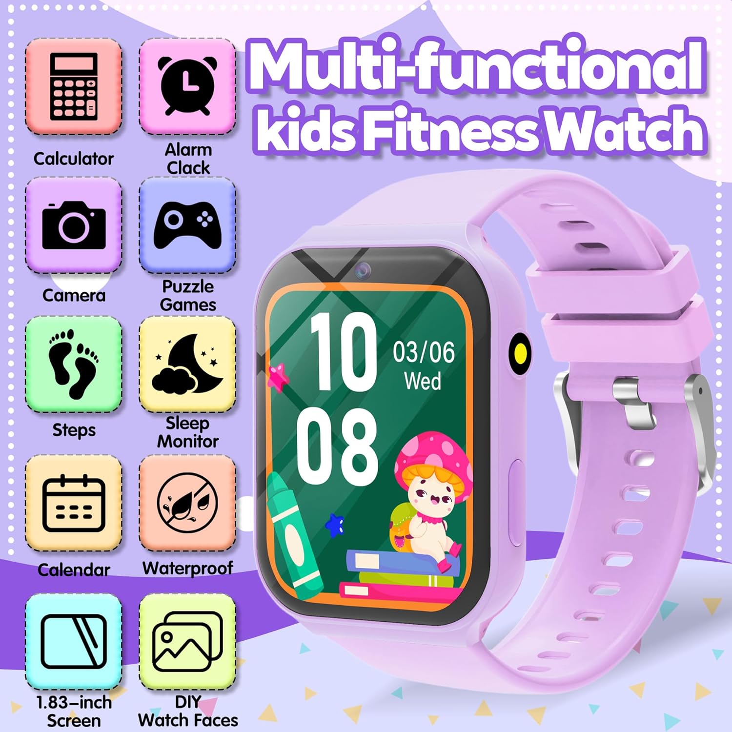 Kids Smart Watch with 18 Games - Smartwatch Digital Watches For Kid Boy recensie en prijs