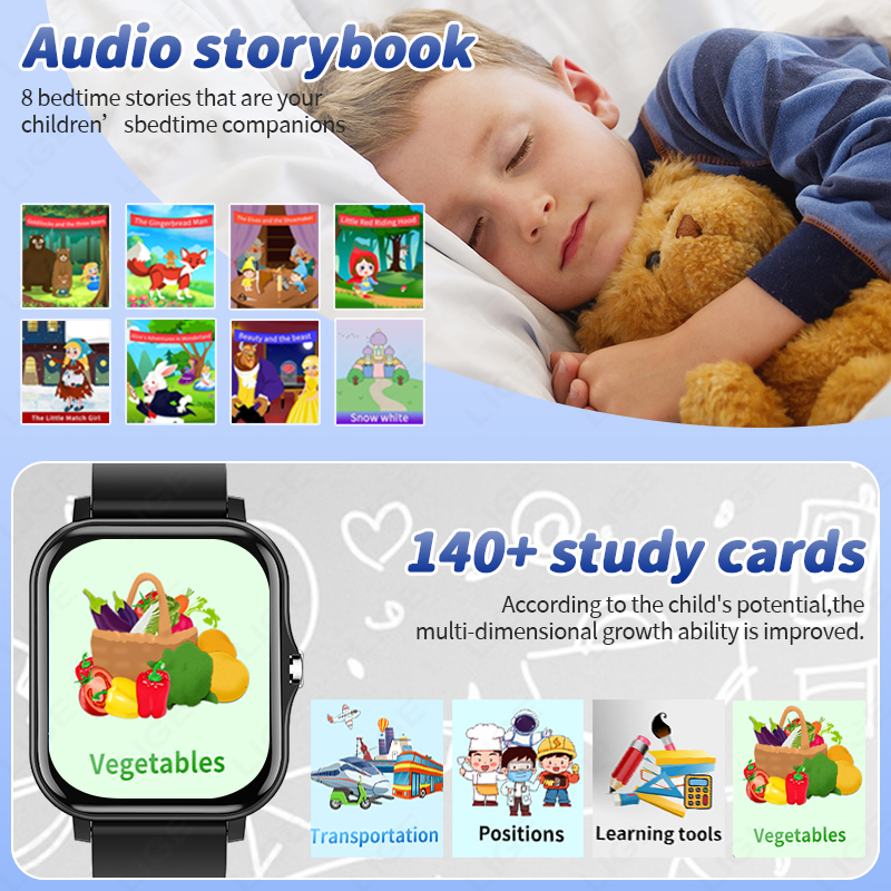 LIGE 2025 Audiobook Children S - Smartwatch Digital Watches For Kid Boy recensie en prijs