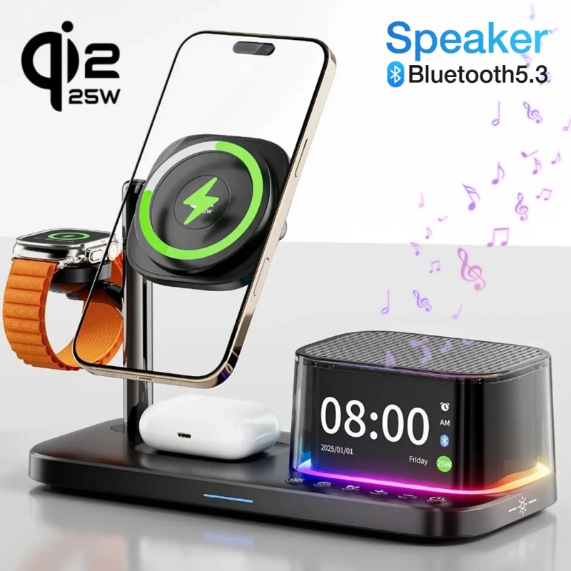 Bluetooth 5.3 Speaker Qi2.2 25 - Smartwatch Watches With Bluetooth recensie en prijs