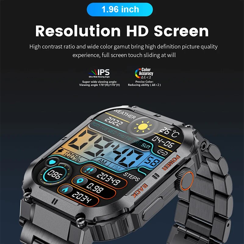 LIGE Outdoor Sports Fitness Sm - Smartwatch Watches For Men Digital recensie en prijs