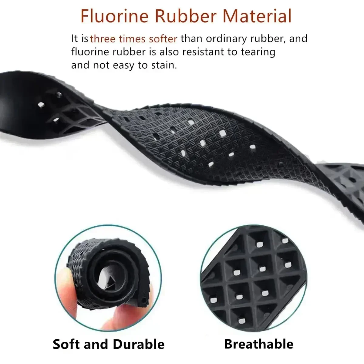 FKM watch Strap 20mm 22mm Trop - Watches Rolex Smartwatch recensie en prijs