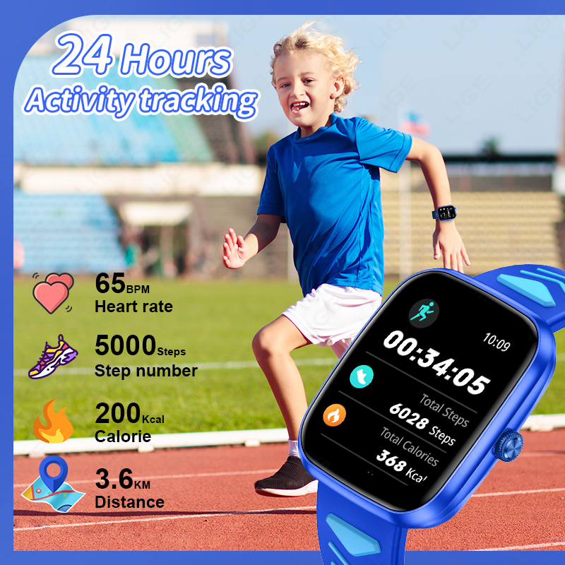 LIGE 2025 Kids Smart Watch Chi - Smartwatch Watches For 12 Year Old Boy recensie en prijs