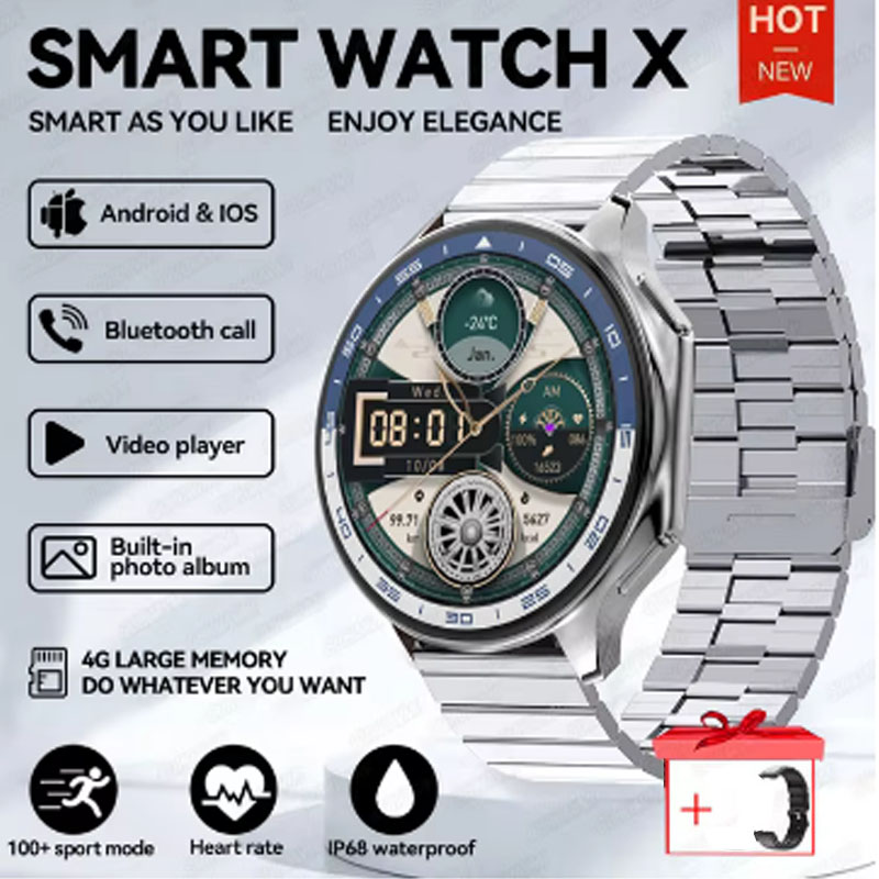 1.43 Smart Watch Waterproof Sm - Smartwatch Watches That Connect To Iphone recensie en prijs