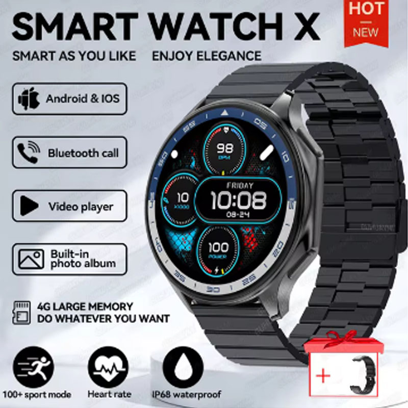 1.43 Smart Watch Waterproof Sm - Smartwatch Watches That Connect To Iphone recensie en prijs