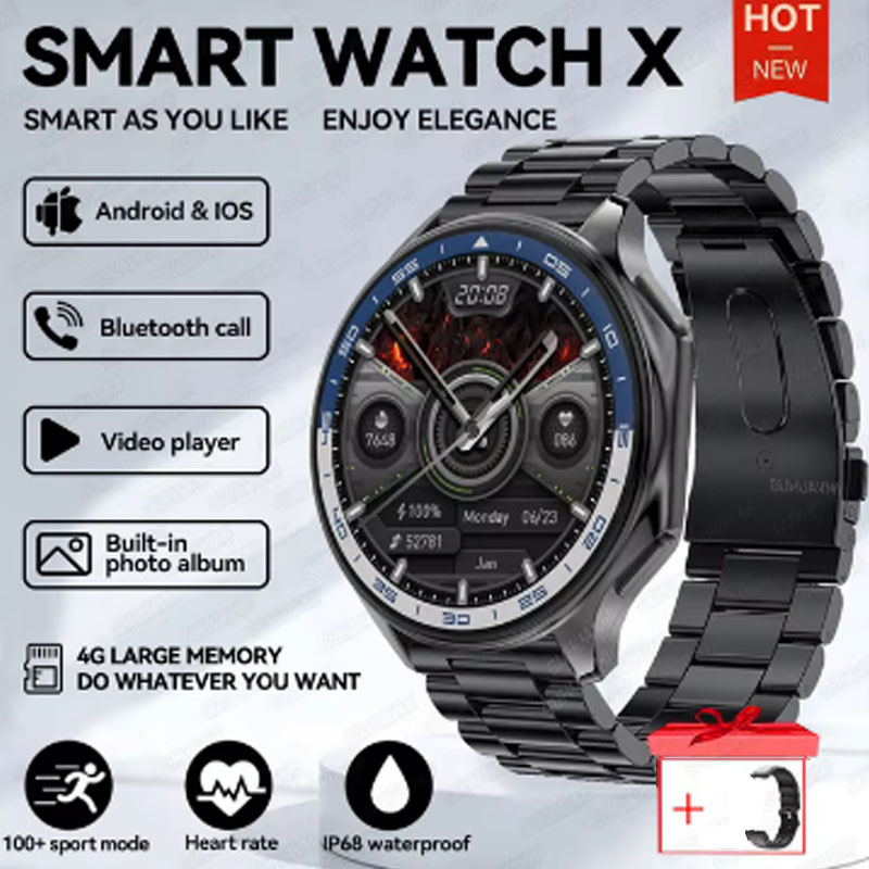 1.43 Smart Watch Waterproof Sm - Smartwatch Watches That Connect To Iphone recensie en prijs
