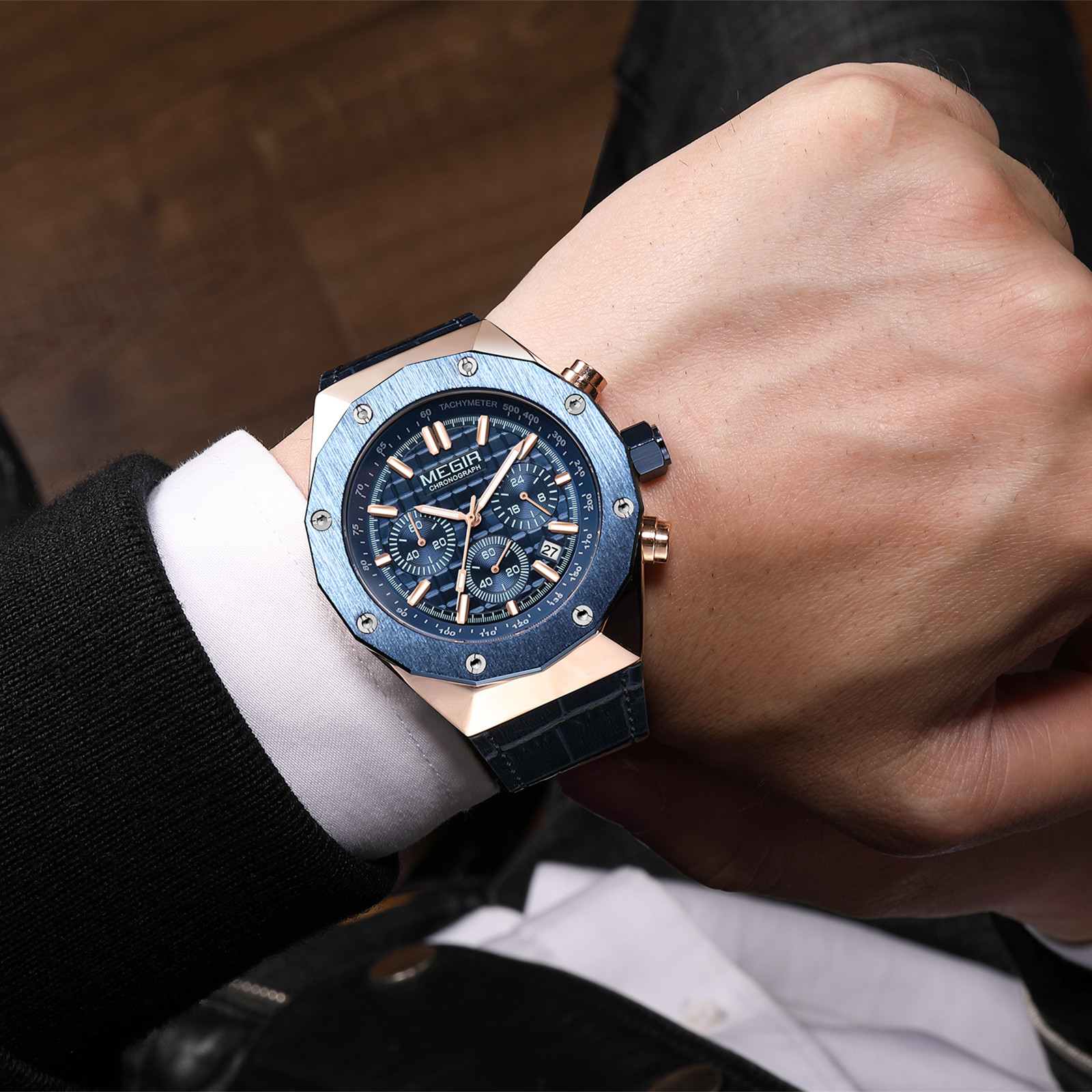 MEGIR Chronograph Luxury Men S - Smartwatch Watches For Men Digital recensie en prijs